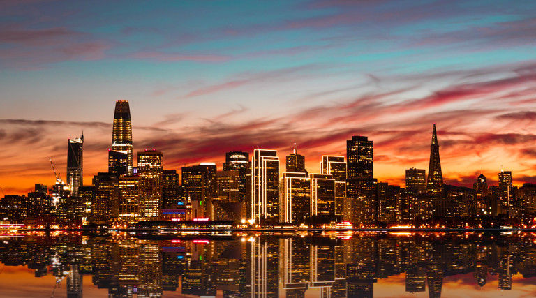 San Francisco at night